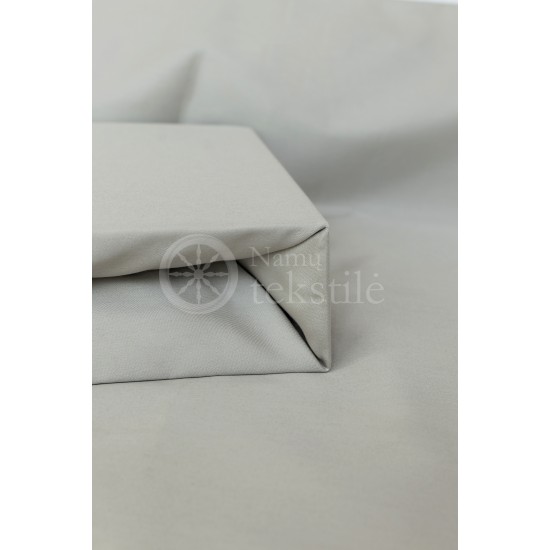 Satin fitted sheets (GREY)